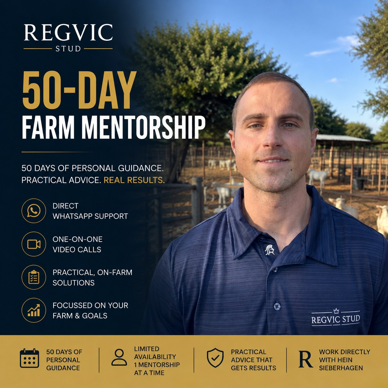 Regvic 50-Day Farm Mentorship
